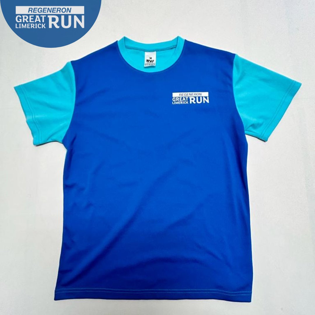 Here is the 2023 Regeneron Great Limerick Run event t-shirt 🤩 Tag someone you think will look good in this! 👕 - - Haven’t registered yet? Sign up today via the link below! 🏃🏼‍♂️ - - Sign up: eventmaster.ie/event/pdzxhvyT…