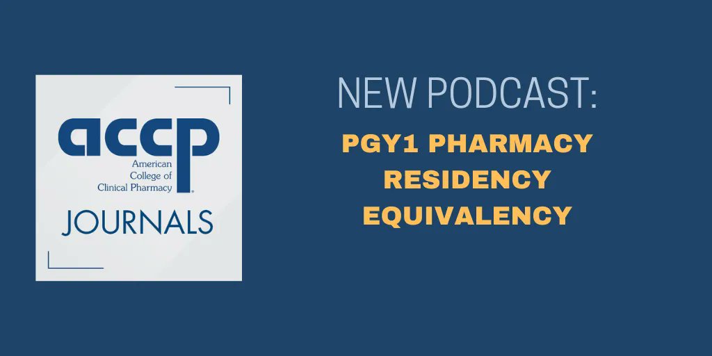 JACCPJournal's tweet photo. The number of PGY1 applicants still outnumber the open positions. Can we define equivalencies that would help pharmacists transition to a clinical position? @BBookstaver_USC discusses these questions and more. https://t.co/mSTi9ixH0j @accpedtrprn https://t.co/950ZkHhNE2