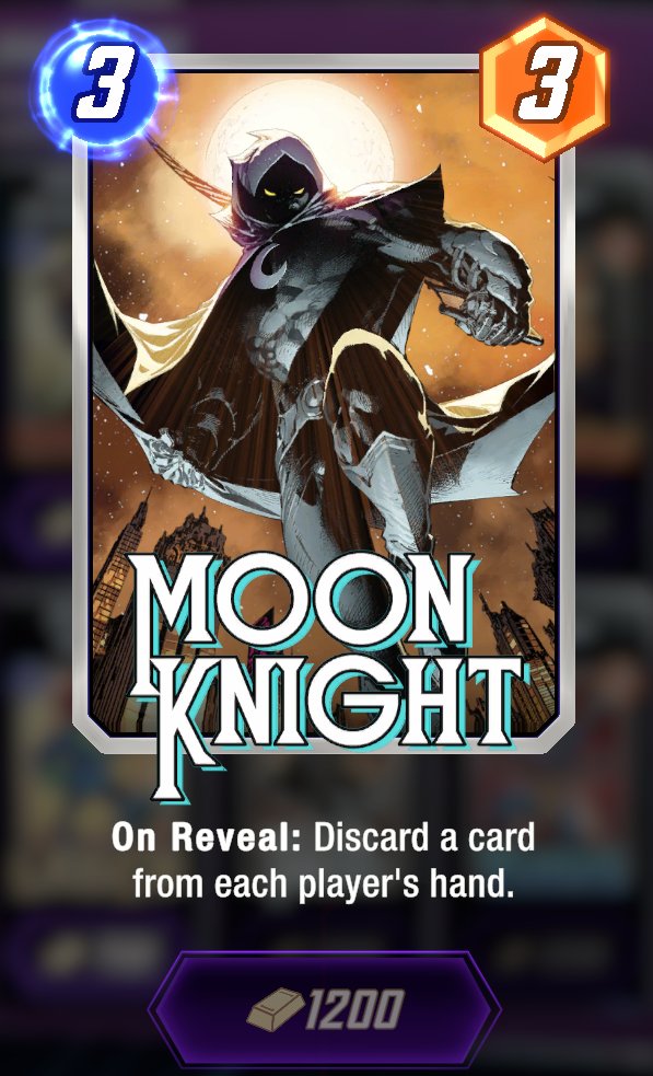 RayRaySnap's tweet image. I don't even really play this card but this variant is so amazing...#MarvelSnap