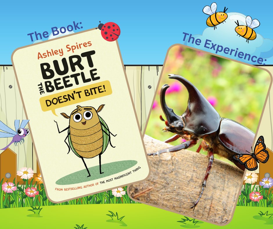 Don’t bug out BUT The Houston Museum of Natural Science is bringing their Bugs on Wheels program to the Spring Book Festival.  Read Burt the Beetle and save your spot today by registering at bit.ly/lcisdreads