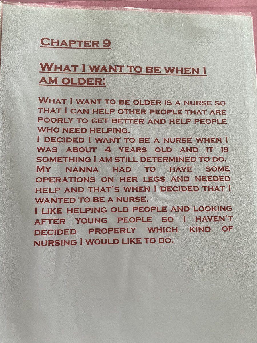 When I was 9yrs old I had to do an autobiography as a school project and this is what I wrote in it about my future. 

We got there kid.