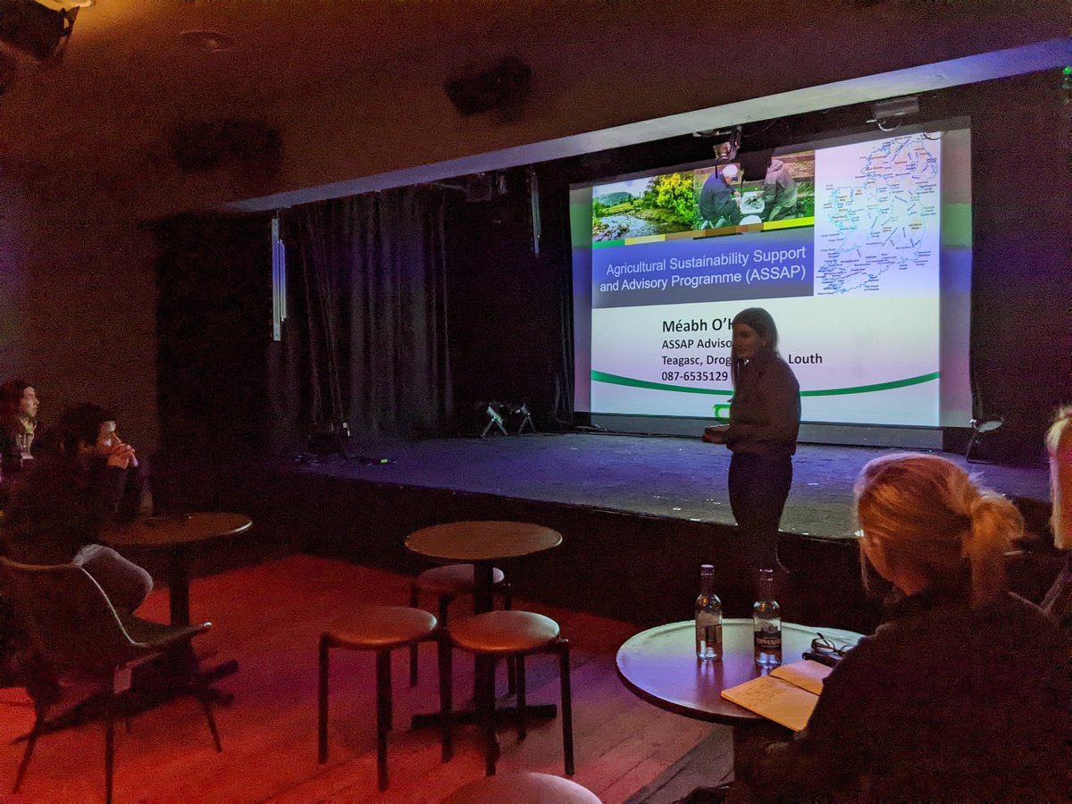 BOMaoileoin's tweet photo. What better way to build up to #WorldWaterDay2023 last night than to support an @orccawater Spring Session evening with talks by @WatersProgramme catchment scientists and @teagasc ASSAP advisors on how the state is responding to #waterquality issues in Priority Areas for #Action. https://t.co/Tmvqz9qNAe