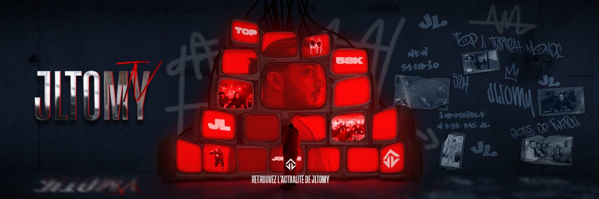 BP17Design's tweet photo. Au fait, j'ai fait la nouvelle bannière de @JLTomyTV https://t.co/0STqH1jbFk