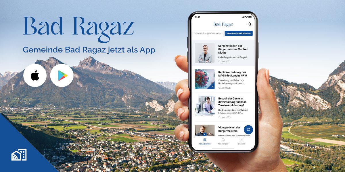 Willkommen Bad Ragaz! Mit der neuen MyCommunity App gestaltet Bad Ragaz ab nun ihre Gemeindeentwicklung partizipativ mit ihrer Bevölkerung. Mehr über MyCommunity erfährt ihr auf: mycommunity.theswissdigital.ch

#Partizipation #Meldeplattform #GemeindeApp #Gemeindeentwicklung