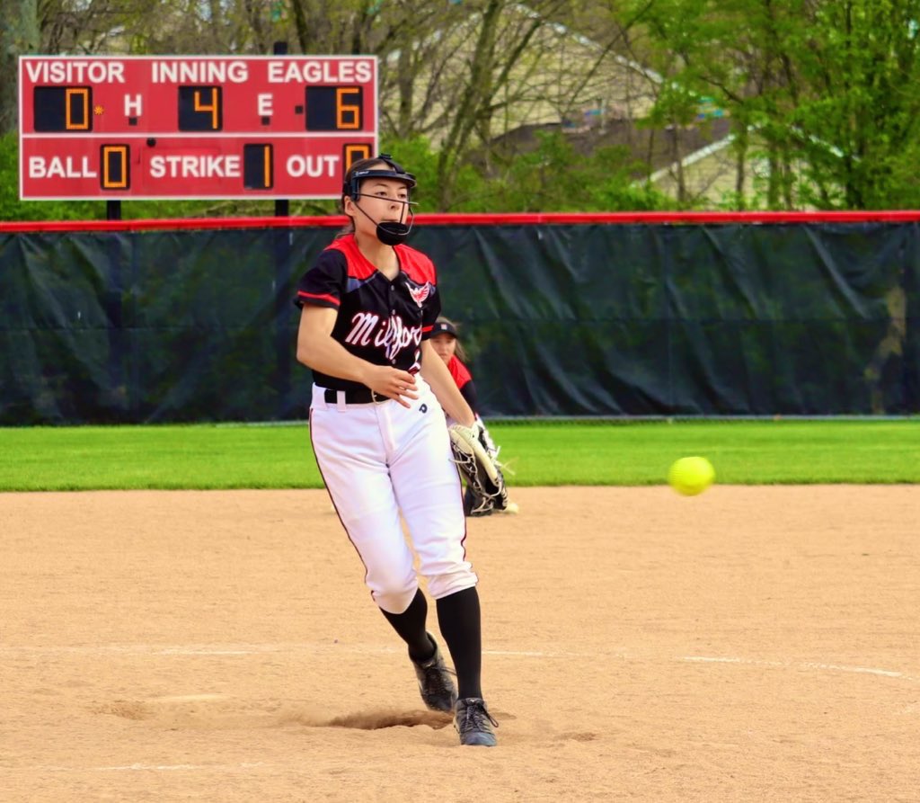EaglesVsoftball's tweet photo. Senior #5 Cheruby!! https://t.co/f5Om7nR3lV