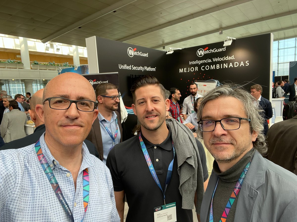ExtraSoftware's tweet photo. Estos días estaremos en el Congreso &amp; Expo Aslan 2023, formándonos y conociendo lo último en materias como Ciberseguridad, Cloud para ofrecer a nuestros clientes,.150 ponentes y empresas punteras como Hewlet Packard y Kaspersky. También puedes inscribirte! https://t.co/g1Hj9mbOfU https://t.co/7iNUSAQmfw