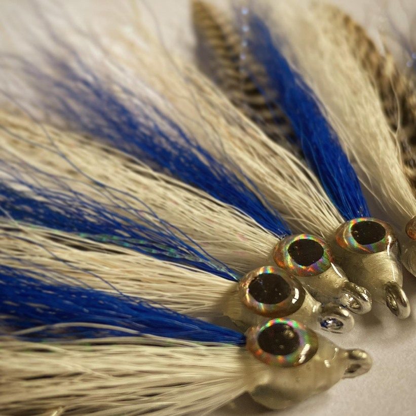 Saltwateronfly's tweet photo. Nice eyes, here's looking at you
@hardcore_peastore Oldie but a goodie, blue over white Deceiver. Classics are classics for a reason.
;
#classicfly #deciever #decievers #saltwaterflytying #flytying #flytyingporn #flytyingjunkie #flytyingaddict #flytyer #flytyingbench https://t.co/s4cBK5HQYF
