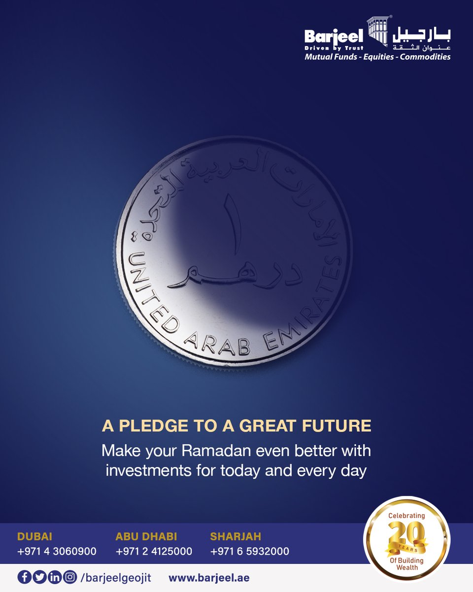 BarjeelGeojit's tweet photo. Invest in your future this Ramadan We can help you make sure you're covered for each day.
.
.
.
#ramadankareem #Ramdan #futureinvestment #investyourself #BarjeelGeojit https://t.co/XHZ6T4il2y