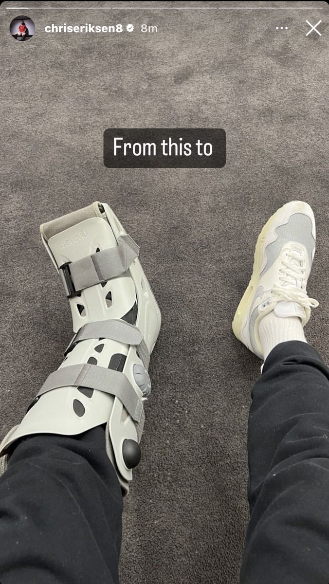 utdreport's tweet photo. Christian Eriksen on Instagram 💪 https://t.co/CSiPcVF0dr