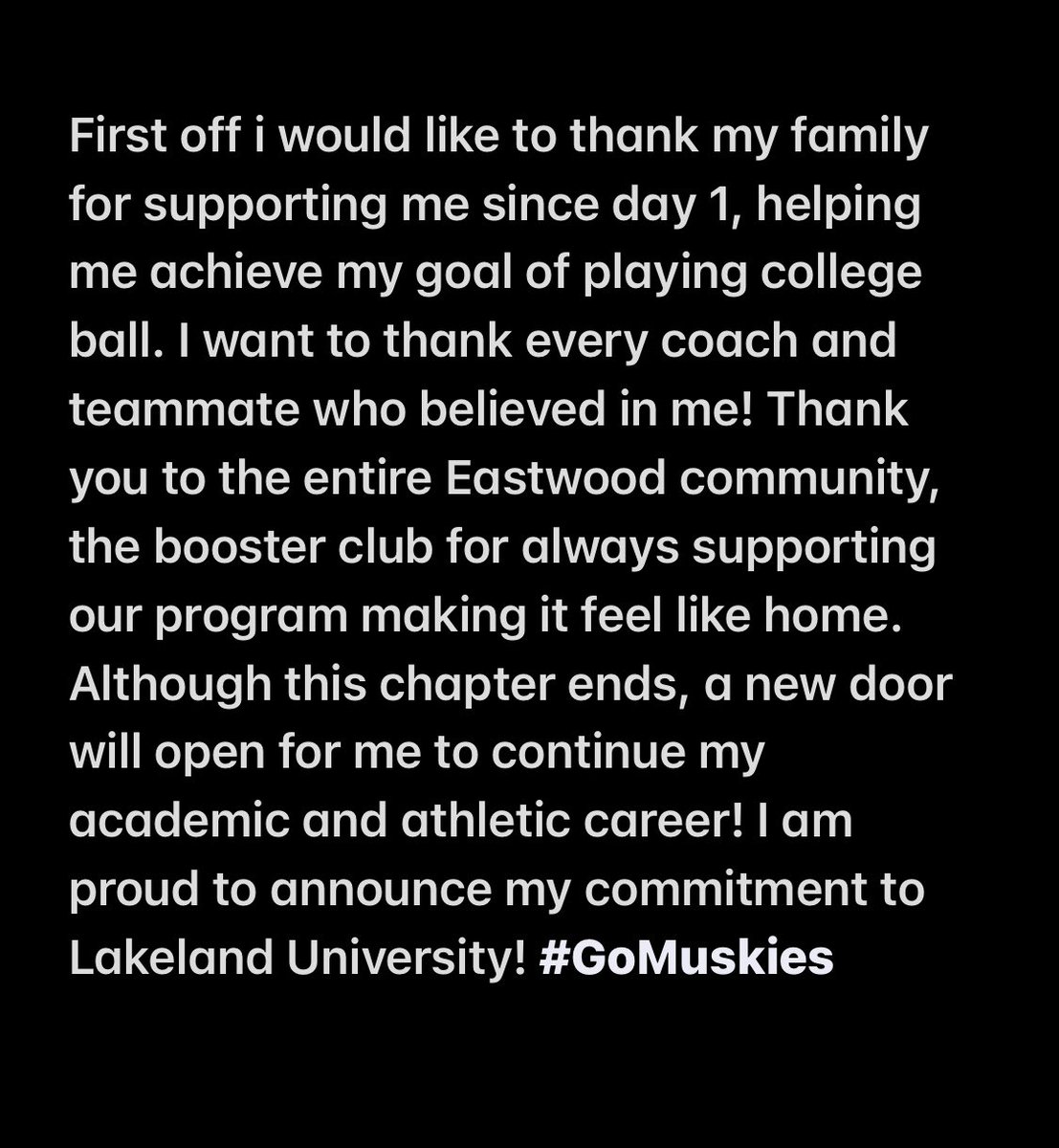 leothefamous1's tweet photo. Proud to announce my commitment to @LUMuskieFB ! I appreciate this opportunity!
Thank you to the Trooper community for the past 4 years🙏🏽@EHSCoachLopez @NJeffery25 @Prep1USA @Fchavezeptimes @CoachLehto @LUCoachBruton @21EHSFBBoosters @EastwoodSports @EastwoodFtbAlum https://t.co/HsqLUIMFIn