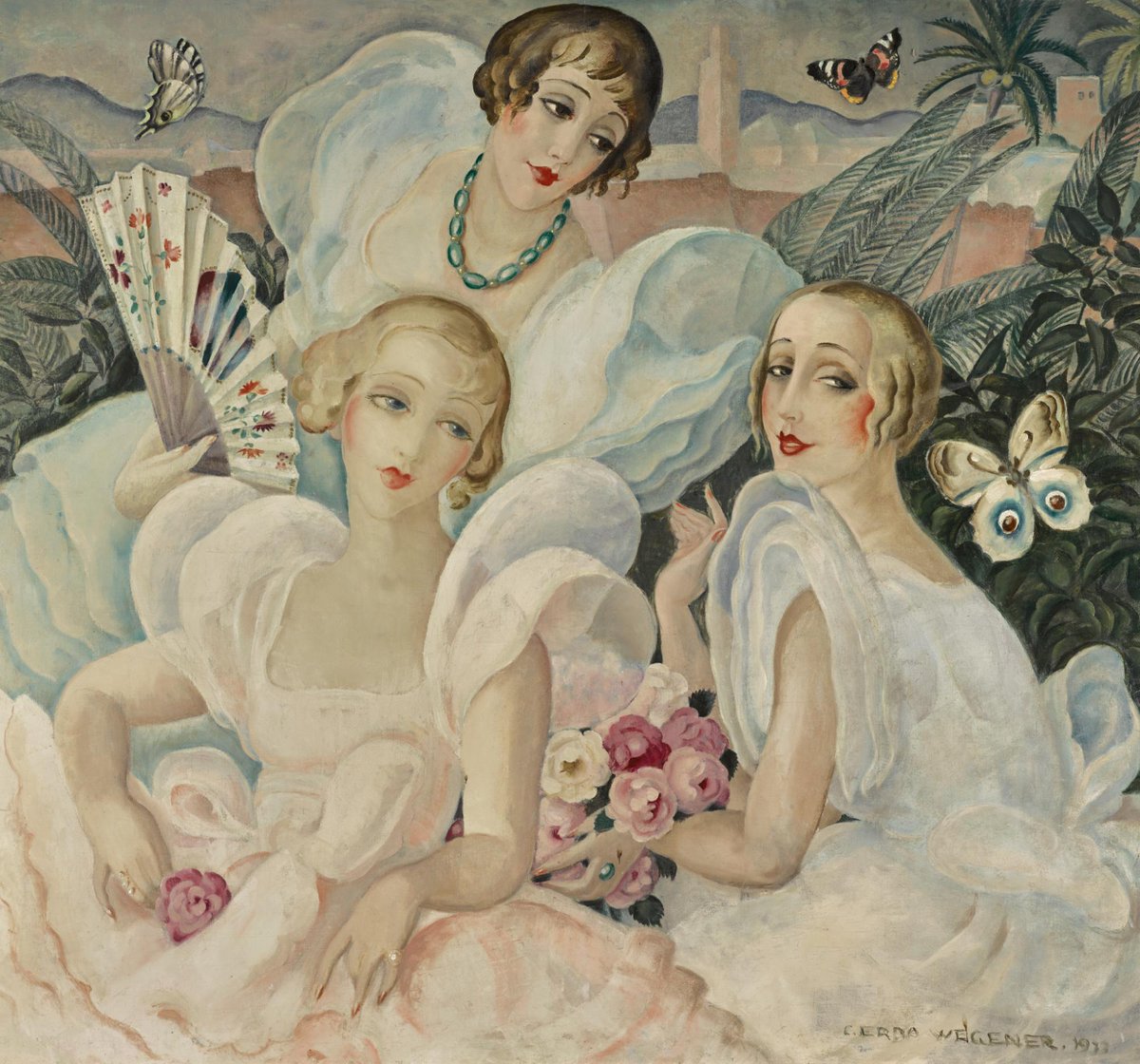 Les Femmes Fatales
Gerda Wegener
#danishart  #artdeco  #womensart