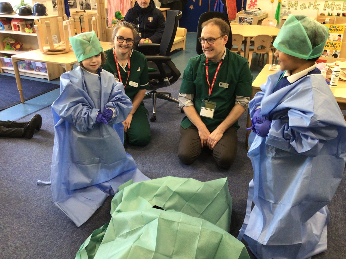 ladybarnhouse's tweet photo. This week, we had a very special guest visit our nursery children - a local veterinarian! 🐾👩‍⚕️
Our little ones were thrilled to learn all about animal care, as well as meet and greet some furry friends.  Thank you Woodcroft Veterinary Group 
#lbhsopportunity #earlyyears  #vets https://t.co/xdA8HoP5BN