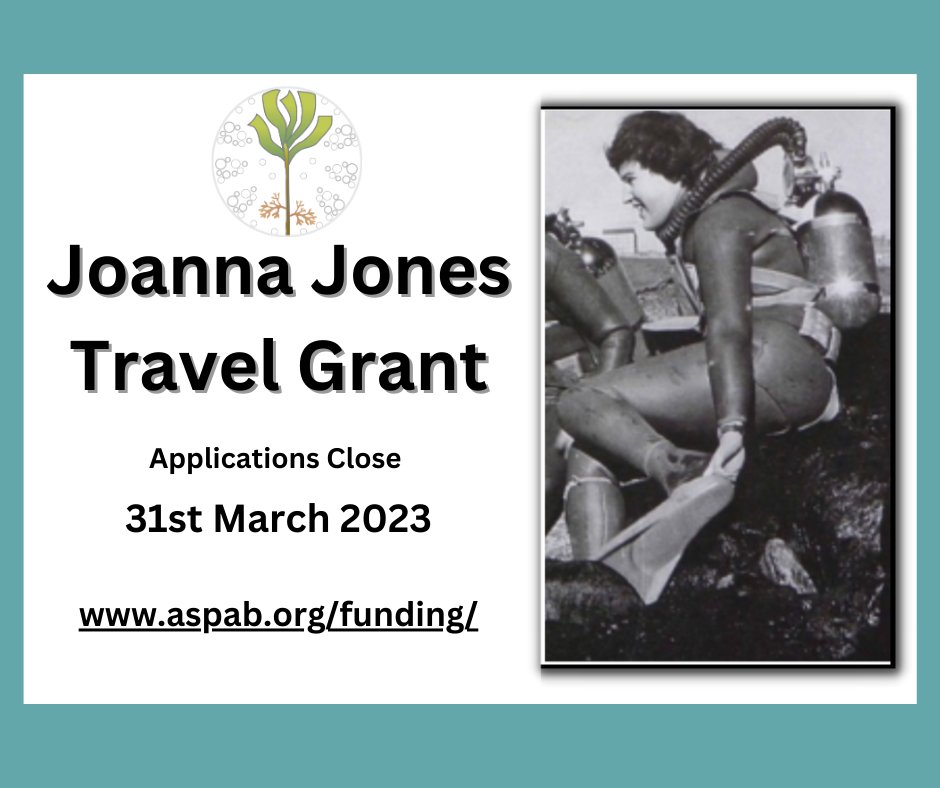 ASPABites's tweet photo. Student members. Make sure to submit your applications by March 31st!
Funding will cover costs for conferences, workshops & lab visits.
https://t.co/iiYRm6l24c
#travelgrant #studentgrant #phycology #algae #phycologystudent #phycologist #studenttravel #aquaticbotany #ASPAB https://t.co/eSGCpUlZNx