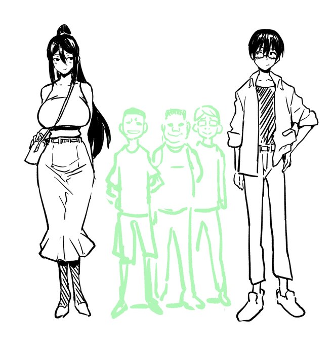 こんな雑設定で
下書き入ります 