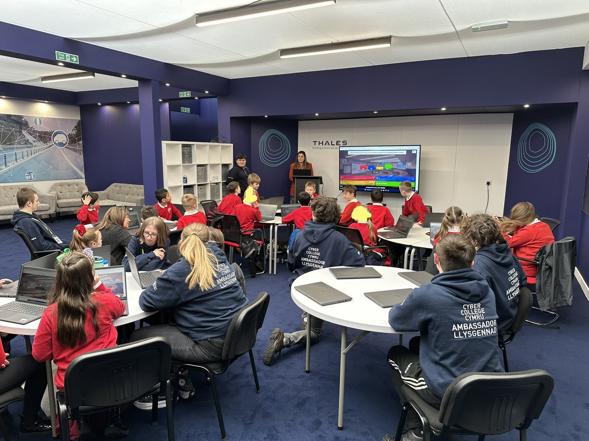 IDS_3-18_Digital (@ids_3_18_it) on Twitter photo Diolch yn fawr for our #cybersafe session <a href="/ThalesNDEC/">NDEC & ResilientWorks Campus</a> @LidburyHolly this morning. Our <a href="/IDS3to18/">Idris Davies School 3_18</a> @IDS_Snowdon @DosbarthPenfro <a href="/IDS_Casnewydd/">Dosbarth Casnewydd</a> <a href="/IDSBala/">Dosbarth Bala</a> pupils did a great job. Diolch also to <a href="/coleggwent/">Coleg Gwent</a> <a href="/MichaelAubrey/">Mike Aubrey</a>โs Cyber College Cymru students for support! #TogetherStronger ๐ Diolch yn fawr for our #cybersafe session <a href="/ThalesNDEC/">NDEC & ResilientWorks Campus</a> @LidburyHolly this morning. Our <a href="/IDS3to18/">Idris Davies School 3_18</a> @IDS_Snowdon @DosbarthPenfro <a href="/IDS_Casnewydd/">Dosbarth Casnewydd</a> <a href="/IDSBala/">Dosbarth Bala</a> pupils did a great job. Diolch also to <a href="/coleggwent/">Coleg Gwent</a> <a href="/MichaelAubrey/">Mike Aubrey</a>โs Cyber College Cymru students for support! #TogetherStronger ๐