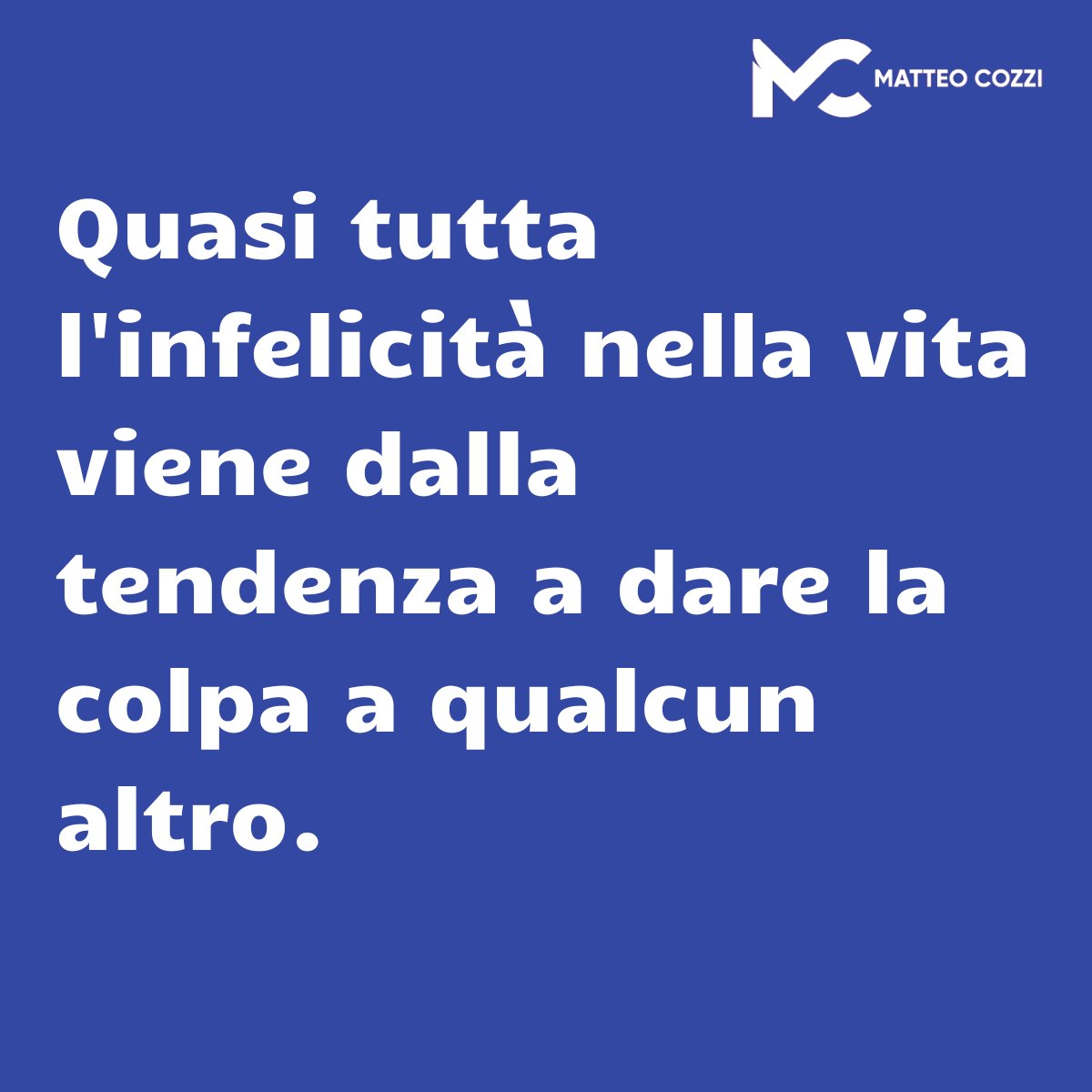 MatteoCozzi's tweet image. - Brian Tracy #felicità #colpa