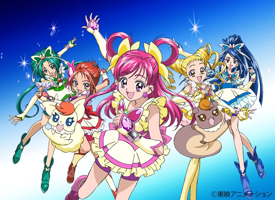 プリキュア「昨日から無料配信始まったプリ5視てて違和感があるなと思ったら俺の知ってる5組って」|ゲンキ@ノクターンノベルズ&あんよ好きのイラスト