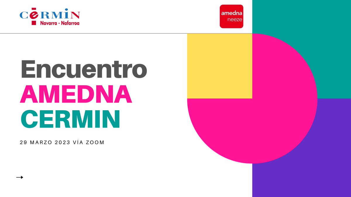 AMEDNA (@amedna_) on Twitter photo Amedna organiza encuentro virtual con <a href="/CERMI_Na/">CERMI Navarra-Nafarroa</a> , para conocer las modalidades de #empleo para personas con discapacidad, #empleoprotegido #cuotasreserva, #incentivos a la contratación y los #incentivosfiscales Inscripciones para recibir la conexión Zoom docs.google.com/forms/d/e/1FAI… Amedna organiza encuentro virtual con <a href="/CERMI_Na/">CERMI Navarra-Nafarroa</a> , para conocer las modalidades de #empleo para personas con discapacidad, #empleoprotegido #cuotasreserva, #incentivos a la contratación y los #incentivosfiscales Inscripciones para recibir la conexión Zoom docs.google.com/forms/d/e/1FAI…
