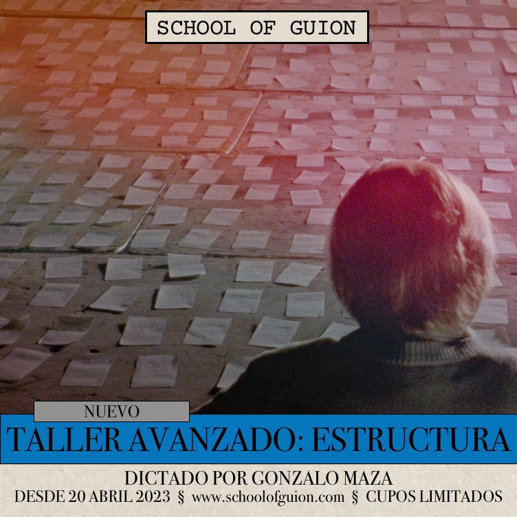 schoolofguion's tweet photo. ESTRUCTURA. Hiciste un guion y tiene problemas de estructura. Eso se arregla. Para arreglarlo puedes tomar este taller: Ocho semanas de trabajo, una vez a la semana. SOLO CINCO CUPOS. Comienza en abril. DETALLES ACÁ. https://t.co/eoTRpIWowT https://t.co/kor27PTXlI