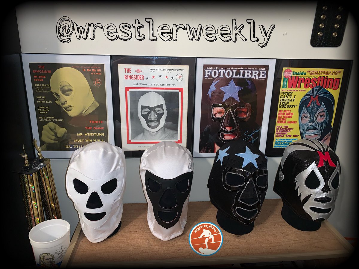 wrestlerweekly's tweet photo. WRESTLER WEEKLY CHAMPS on Wednesdays! #wwChamps #MrWrestling #MrWrestling2 #MaskedSuperstar #MilMascaras #SR https://t.co/ogh2LtZIif