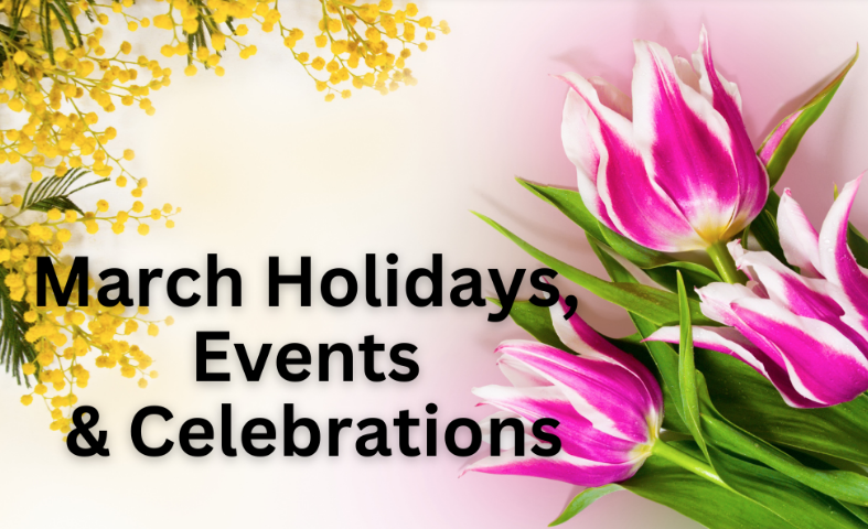 tulipstalk's tweet photo. Latest Blog Post: March 2023 Holidays, Events and Celebrations
Read here: https://t.co/5YJA6Mv0QA

#holiday #marchholidays #onthisday #sendflowers https://t.co/OHPnqDKyQW