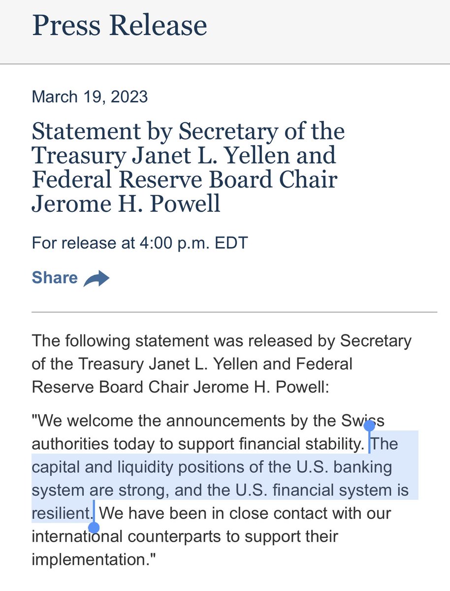 Uncle Sam Bankman Fried.

FTX balance sheet is like US bank balance sheets. Assets valued on what they were bought for, not what they can be sold for.

“FTX is fine” is like the assurance that “the US financial system is resilient”. We don’t hear this except when it’s not fine.