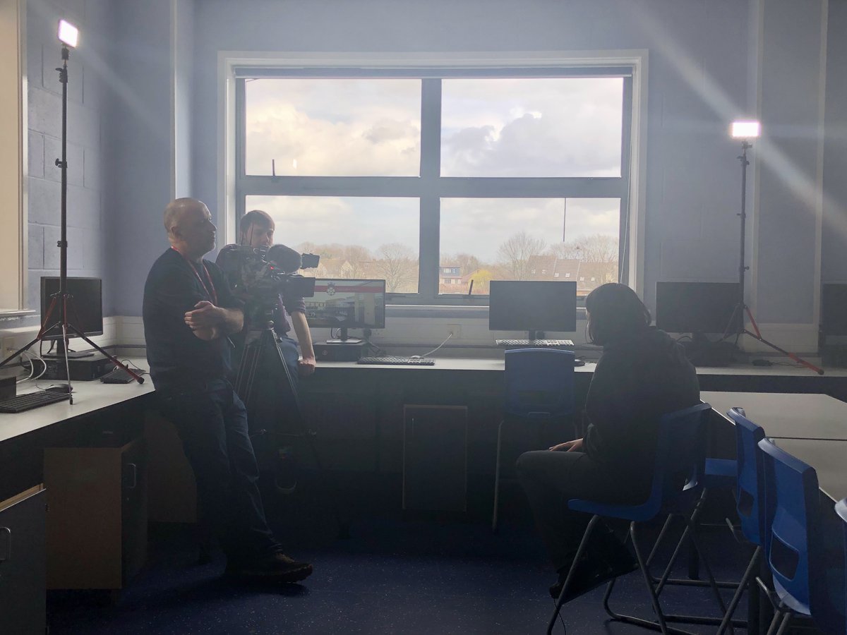 KingEcgbert's tweet photo. Today we are preparing for World Autism Acceptance Week with some very special visitors from the Department for Education.

Watch this space next week for the product of what we've been creating today with students and staff. https://t.co/xCJe38vpOX