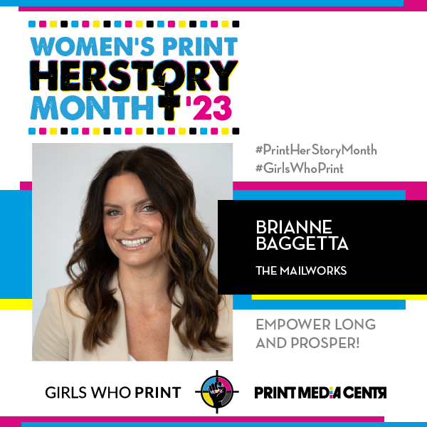 #PrintHERStoryMonth 2023: Meet Brianne Baggetta, The Mailworks

At The Mailworks we sell a solution to connect the right people at the right time and help clients grow their businesses through direct mail.

Read more: ow.ly/9rj650NjJKs

#girlswhoprint #womenshistorymonth