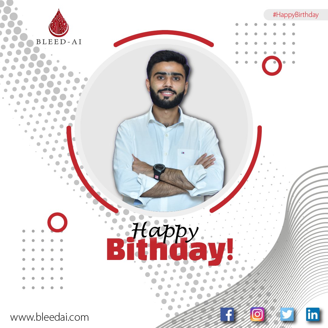 bleedai92's tweet photo. Warmest #wishes to you on your very special day @ZubairSandhu12 π
#bleedai #HappyBirthday #Celebrations https://t.co/5LMDC9xPPq