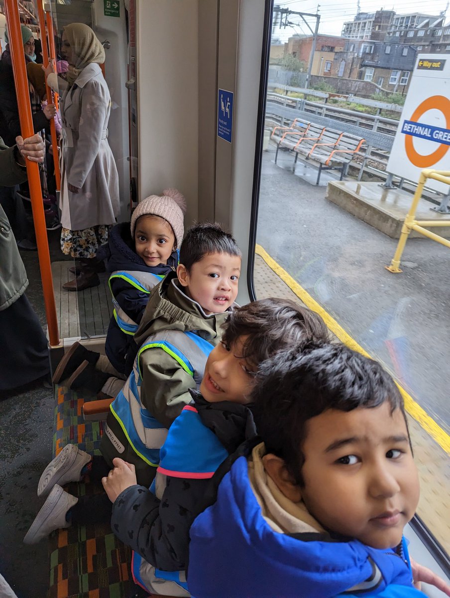 Then we got on the train 🚂