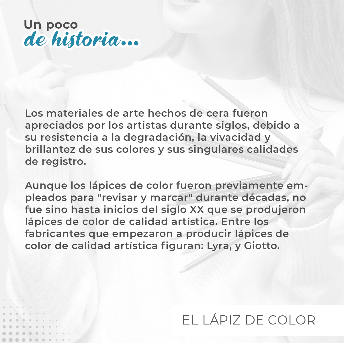 ClubGotti's tweet photo. Un poco de Historia...de la mano de Gotticlub 
El lápiz de color
#historia #lapizdecolor #información #tiendaonline #entragadomicilio #utliesescolares https://t.co/Xwq6qlzpLA