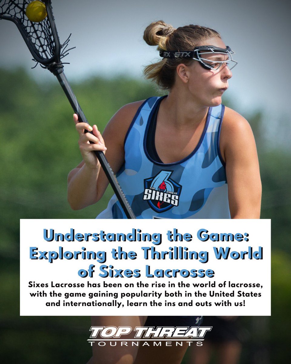 Sixes Lacrosse has been on the rise in the world of lacrosse, with the game gaining popularity both in the United States and internationally, learn the ins and outs with us!
topthreattournaments.com/exploring-sixe…
