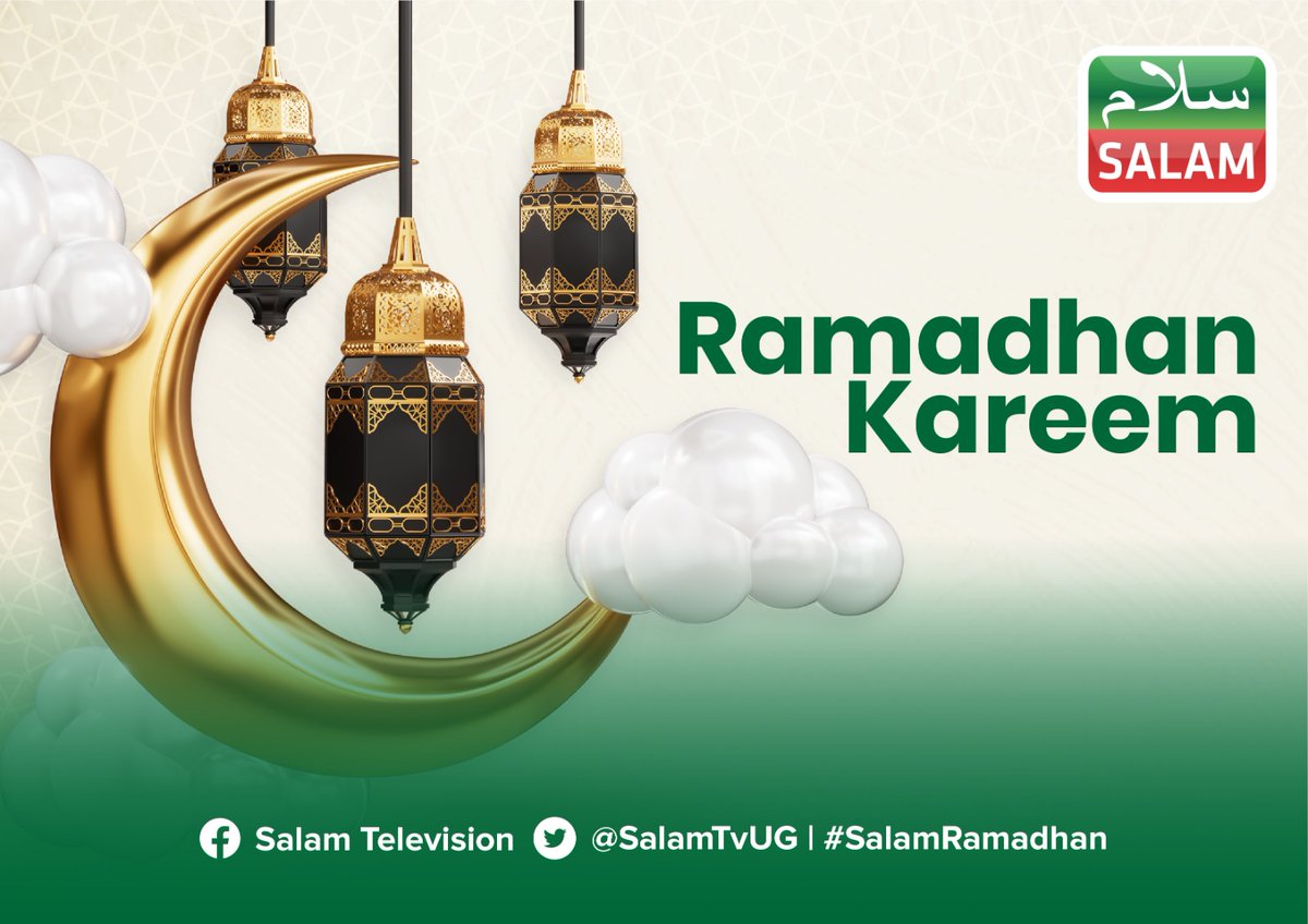 SBagalaliwo's tweet photo. As you fast and offer prayer to God, may you find peace and happiness. Enjoy a peaceful and happy Ramadhan! 

#RamadhanKareem #SalamRamadhan #SalamUpdates https://t.co/mEvBGJolyp