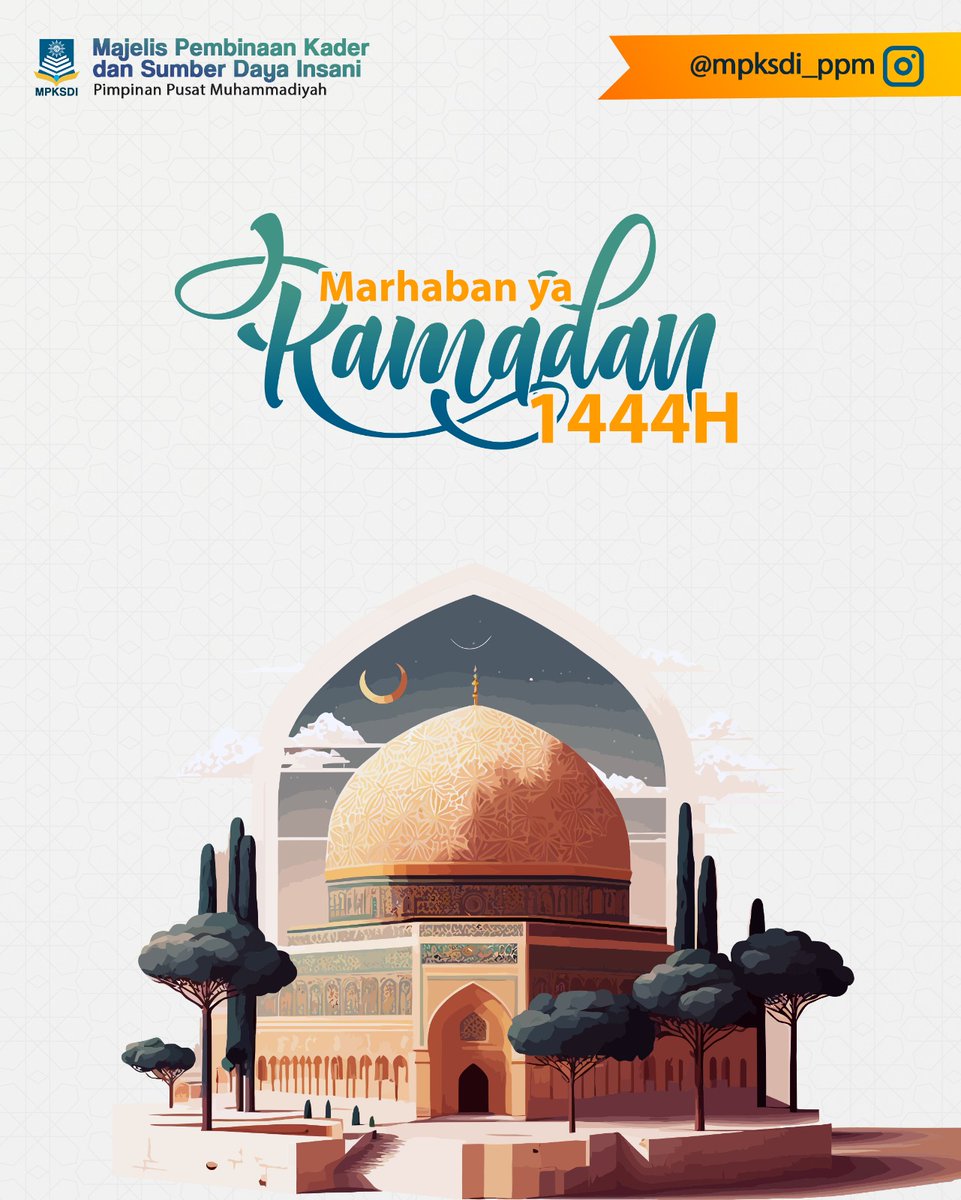 Ramadan adalah bulan yang awalnya adalah rahmat, yang tengahnya adalah ampunan, dan yang ujungnya adalah kebebasan dari api neraka. 

Para Kader, Selamat Menunaikan Ibadah Puasa Ramadan 1444 H. Semoga kita semua menjadi Insan yang bertakwa.

#Ramadan1444 #Ramadan
