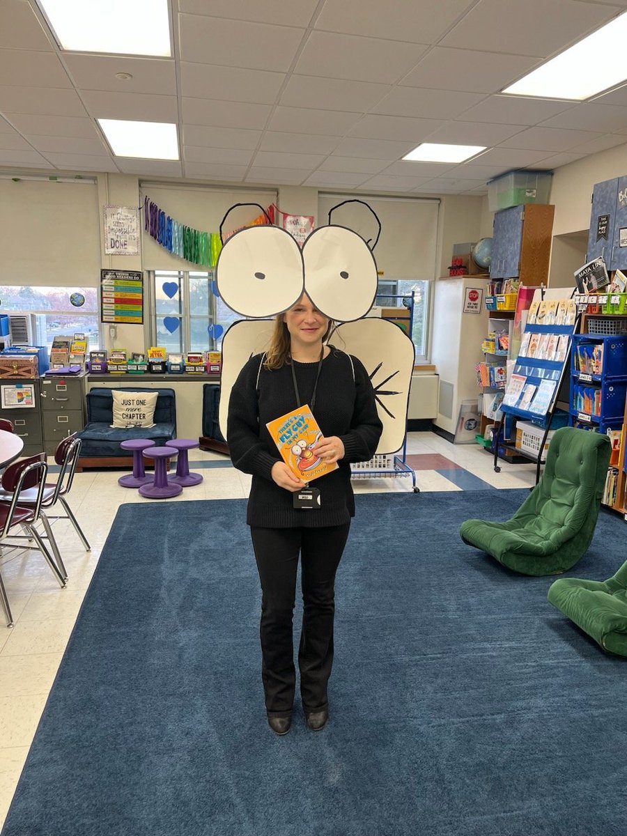 2BReading4Life's tweet photo. Celebrating Dress as Your Favorite Character Day!! 🪰
@NHPRoadSchool 
#Proud2bNhpgcp https://t.co/H4frz7kmjd