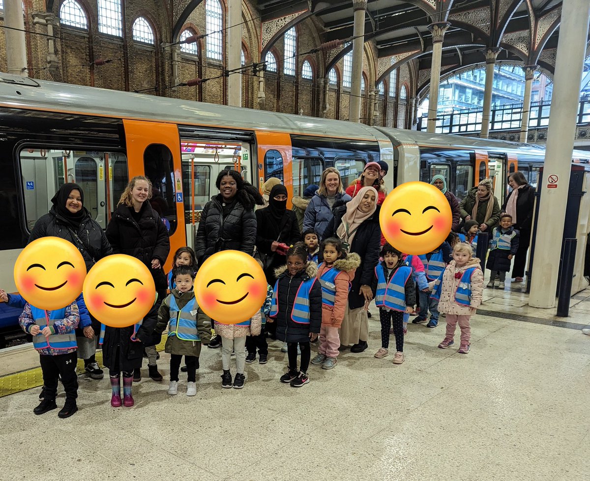 We arrived at Liverpool Street Station 🚉