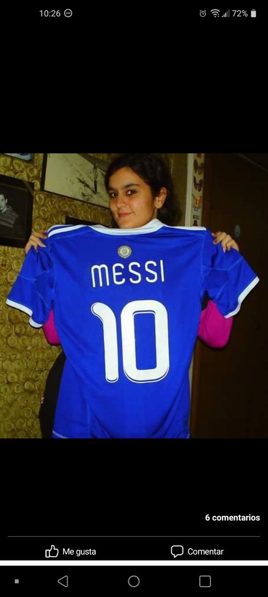 veralreves's tweet photo. @Vorterix Quiero las entradas para cumplir el sueño de ver a mi ídolo levantar la del Mundo. Lo vi en cancha cuando todos los discutían, necesitro verlo ahora también! Aguante Messi y Argentina carajo! #vorterixarg🇦🇷 https://t.co/yOtnkUsaj3