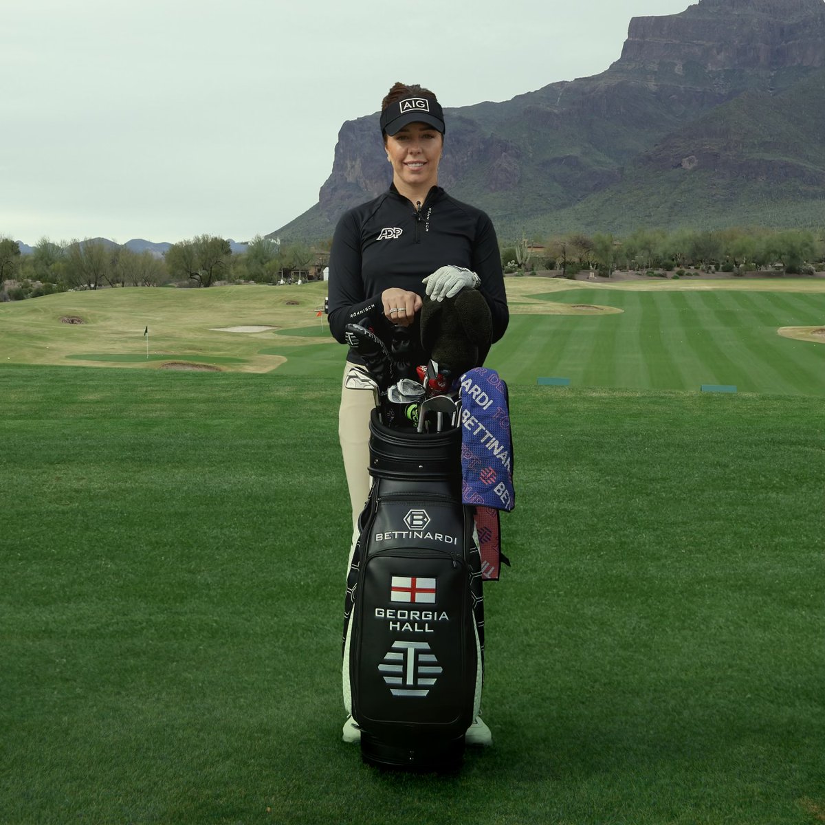 BettinardiGolf's tweet photo. We're proud to announce the signing of former Open Championship winner &amp; Top-25 player in the world, Georgia Hall, to our professional Tour staff. Hall will use our Studio Stock 28, &amp; carry a Bettinardi Staff bag in her LPGA Tour events. Welcome to #TeamBettinardi @georgiahall96 https://t.co/B16QJN8DEi