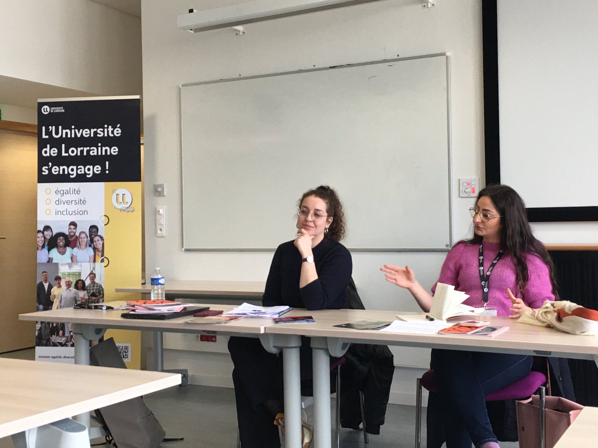 Merci à ⁦<a href="/SOS_Racisme/">SOS Racisme</a>⁩ et à ⁦<a href="/MozaikFondation/">Fondation Mozaïk</a>⁩ pour leur participation à la journée du #21mars à l’⁦<a href="/Univ_Lorraine/">Lorraine</a>⁩ à Metz : ensemble contre le racisme et les discriminations à l’université !