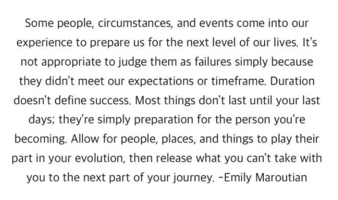 gajco's tweet photo. I used to beat myself up over failures or if things didn’t go the way of my intended desires… but I’m starting to realize: every person, every experience, is part of my evolution. 

There are no failures in life, only pivot points to adjust. https://t.co/ttXfLkQVM5