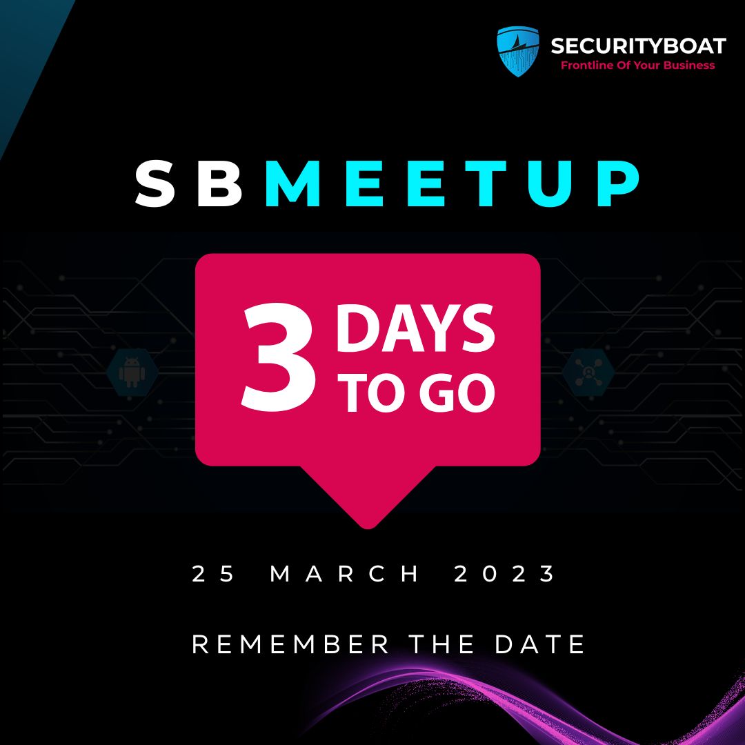 Securityb0at's tweet photo. ⏰ Only 3 days left!⏰

Join us in Pune for an incredible day of learning and networking at the SB Meetup! 🤝

Save the date: 25th March, 11:00 AM. See you there! 👀

Stay tuned for exciting updates!
Team SecurityBoat
#sbmeetup #securityboat #cybersecurity #bugbounty #infosec https://t.co/puS0Yjtl8P