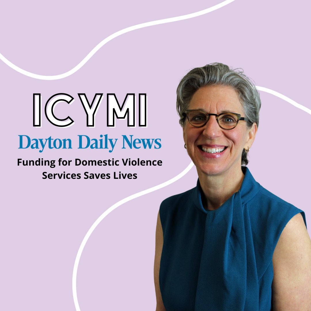 "Domestic violence centers across Ohio need more resources."

Read the rest of the article from Jane Keiffer, Executive Director at Artemis Center. 

ow.ly/rjn250NojXp