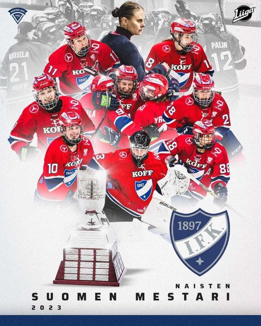 🏒🇫🇮Massive congratulations to <a href="/StadinGimmat/">Stadin Gimmat</a> and video coach <a href="/Nikolas_Sepi/">Nikolas Sepponen BSc, CES, CPT</a> on their huge win last night!

Champions of the Finnish Women's Ice Hockey League after a 3-0 whitewash in the playoffs, there'll be big celebrations in Helsinki this week, we're sure!🍻