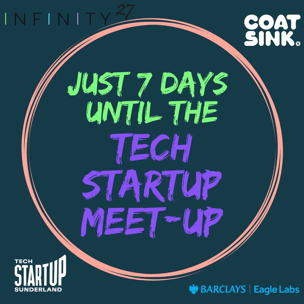 TechStartupSR's tweet photo. Last few tickets remaining for our Tech Startup Meet-up! Grab yours quick!
https://t.co/UoLC8xQVGl
@Coatsink @INFINITY27LTD @SunSoftCity
#TechStartup #Sunderland #NorthEastTech #GamingCommunity https://t.co/91zdMXWGJa