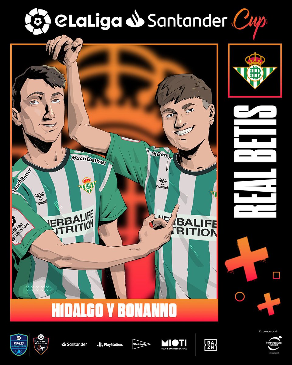 🤯 Comenzamos con las presentaciones de los clubes que estarán en #eLaLigaSantanderCup el 1 de abril. 

🗓️ Hoy es el turno para el <a href="/RCD_Mallorca/">RCD Mallorca</a> y @CreamRealBetis.

🤔 ¿Hasta dónde creéis que llegarán?