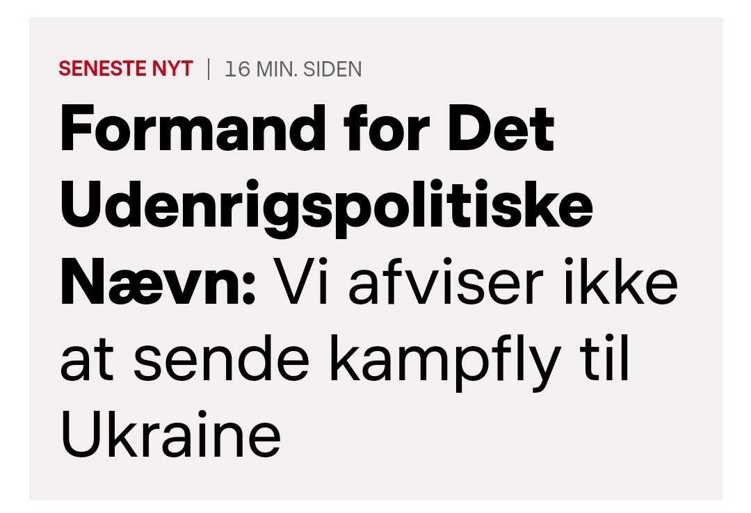 nevadonoah's tweet photo. Øøøhhh... hvilke kampfly?
De Ukrainske soldater er trænet i at flyve MIG!
Som Peter Viggo Jakobsen udtalte for nyligt: "Man kan da godt sætte en ukrainsk pilot op i en F16, men man skal ikke forvente at flyet holder sig på vingerne særlig længe" 🛫🛩💥
#dkpol #ukraine #kampfly https://t.co/IotEAZf1xb
