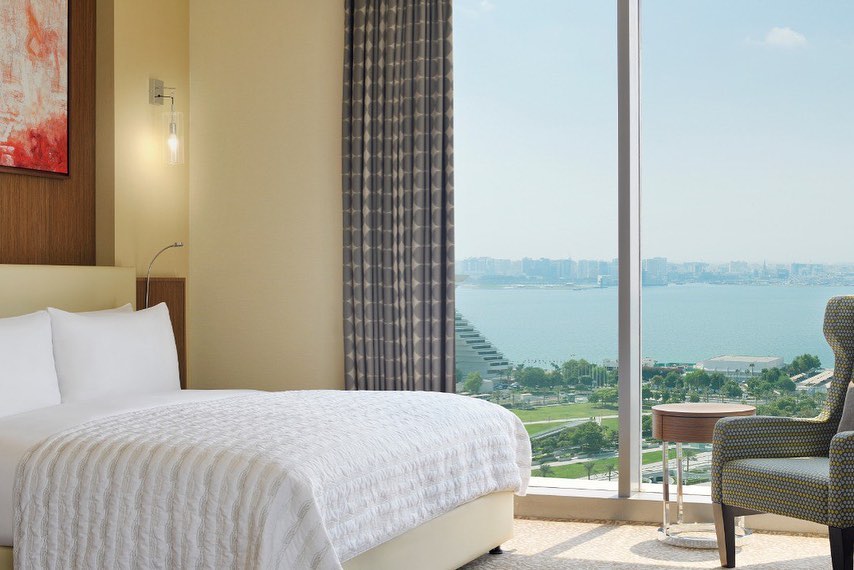 Start planning your unforgettable staycation with our elegant and comfortable accommodations in the heart of Doha . Deluxe Guest Rooms with outstanding Sea and City views. 

#LeMéridienHotels #lemeridiendoha