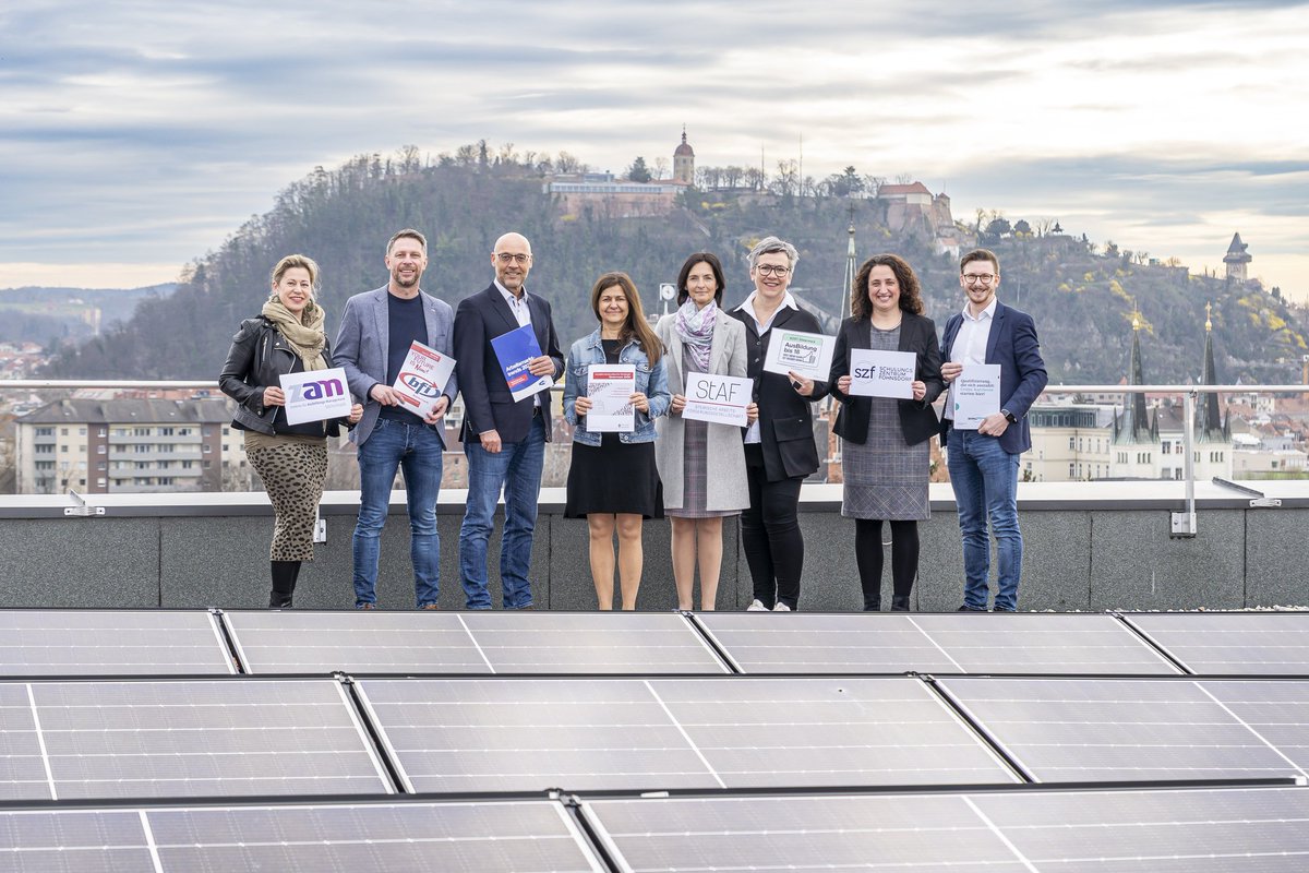 Arbeitsbündnis #greenjob in der #Steiermark startet Schwerpunkt für klimarelevante Aus- und Weiterbildung. Die Energiewende braucht qualifizierte Arbeitskräfte. #AMS #weiterbilden