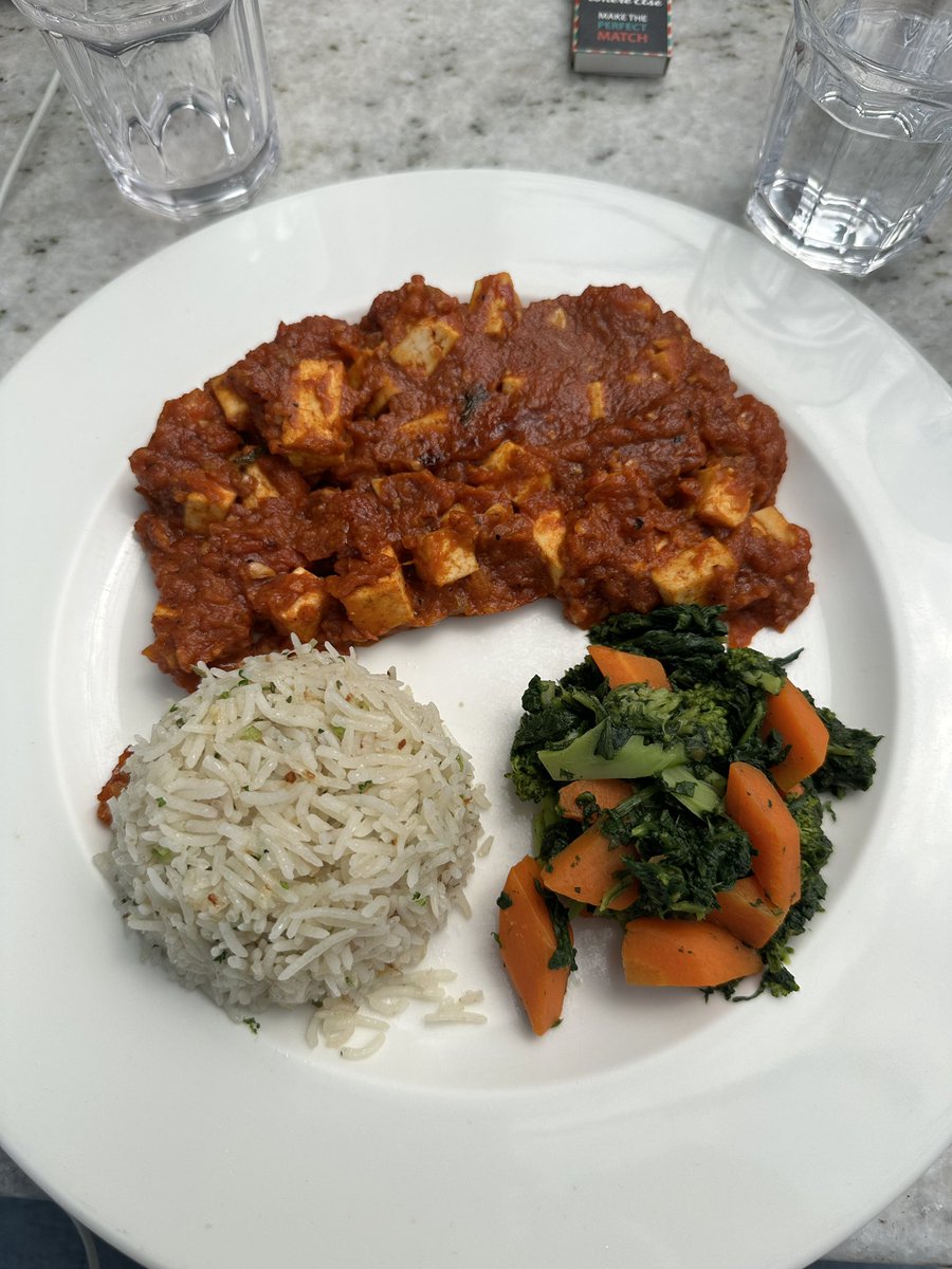 Chirag Barjatya On Twitter Tofu In Low Cal Tangy Sauce With Herbed Rice What Did You Eat In 