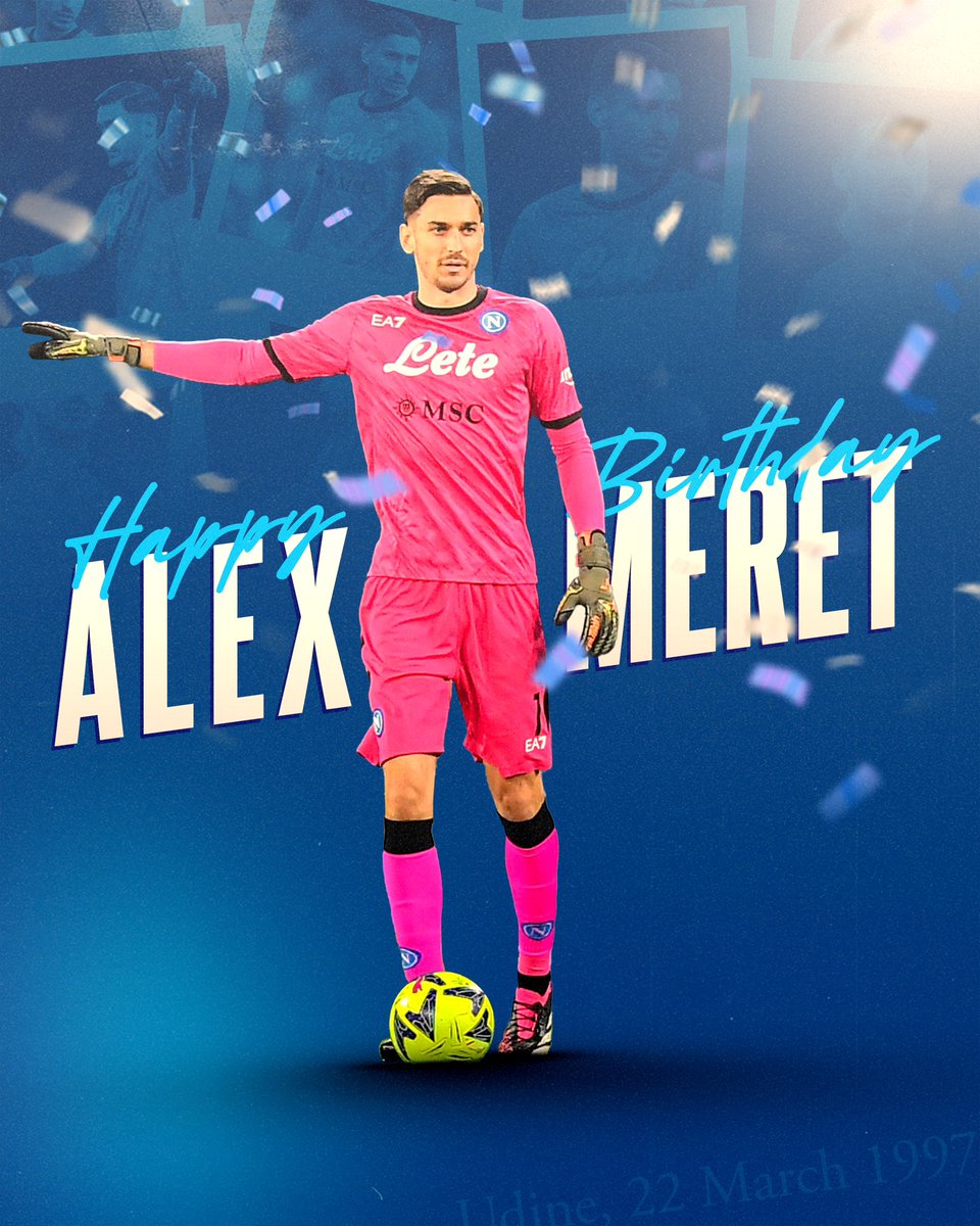 sscnapoli's tweet photo. Tanti auguri al nostro Alex che compie oggi 26 anni! 🥳🎂

💙 #ForzaNapoliSempre #TuttoPerLei https://t.co/r7MJZuGJbW